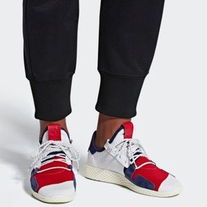 bbc x pharrell x adidas tennis hu v2 multi